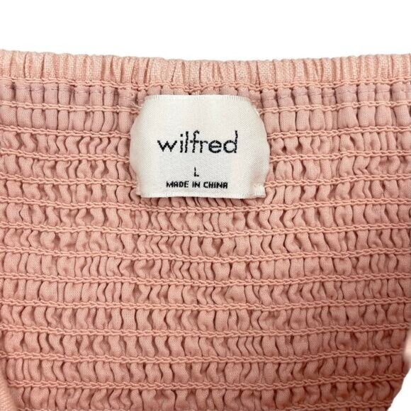 Aritzia Wilfred Wander Linen Blouse Size Large - Picture 3 of 6